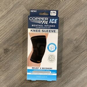 NWT Copper Fit ICE Compression Knee Sleeve